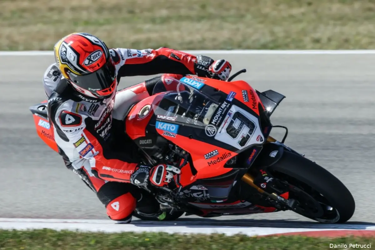 danilo petrucci new jersey motoamerica qualifying 1