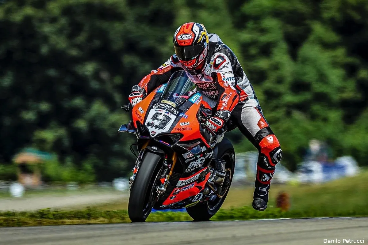 danilo petrucci motoamerica wampum 2022
