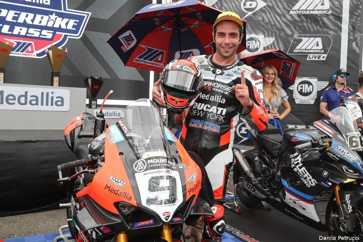 danilo petrucci parc ferme brainer 2022