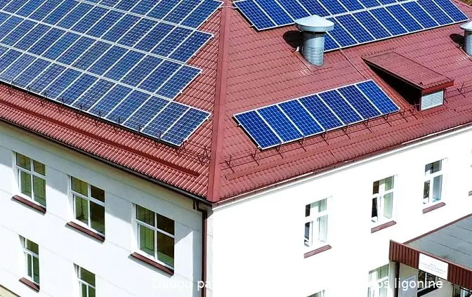 daugu palaikomojo gydymo ir slaugos ligonineje irengta saules elektrine 1