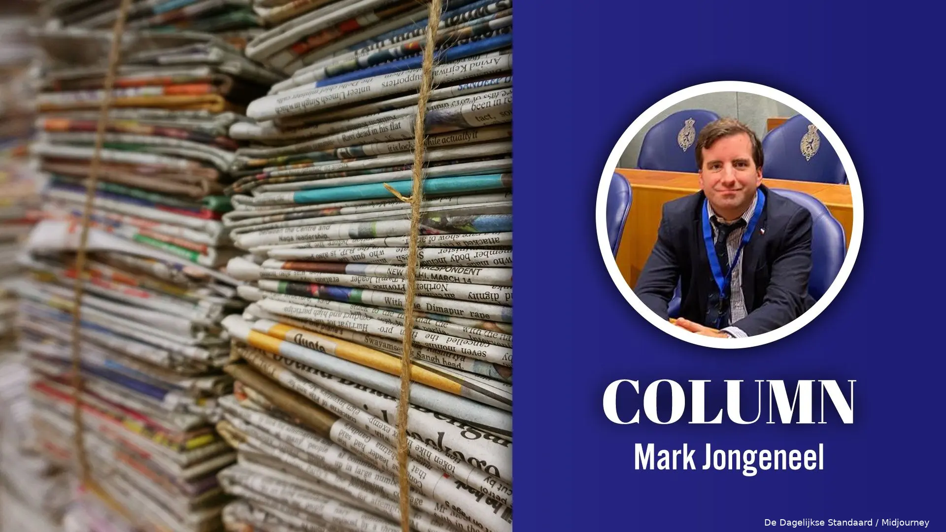 mark jongeneel dagelijkse standaard column