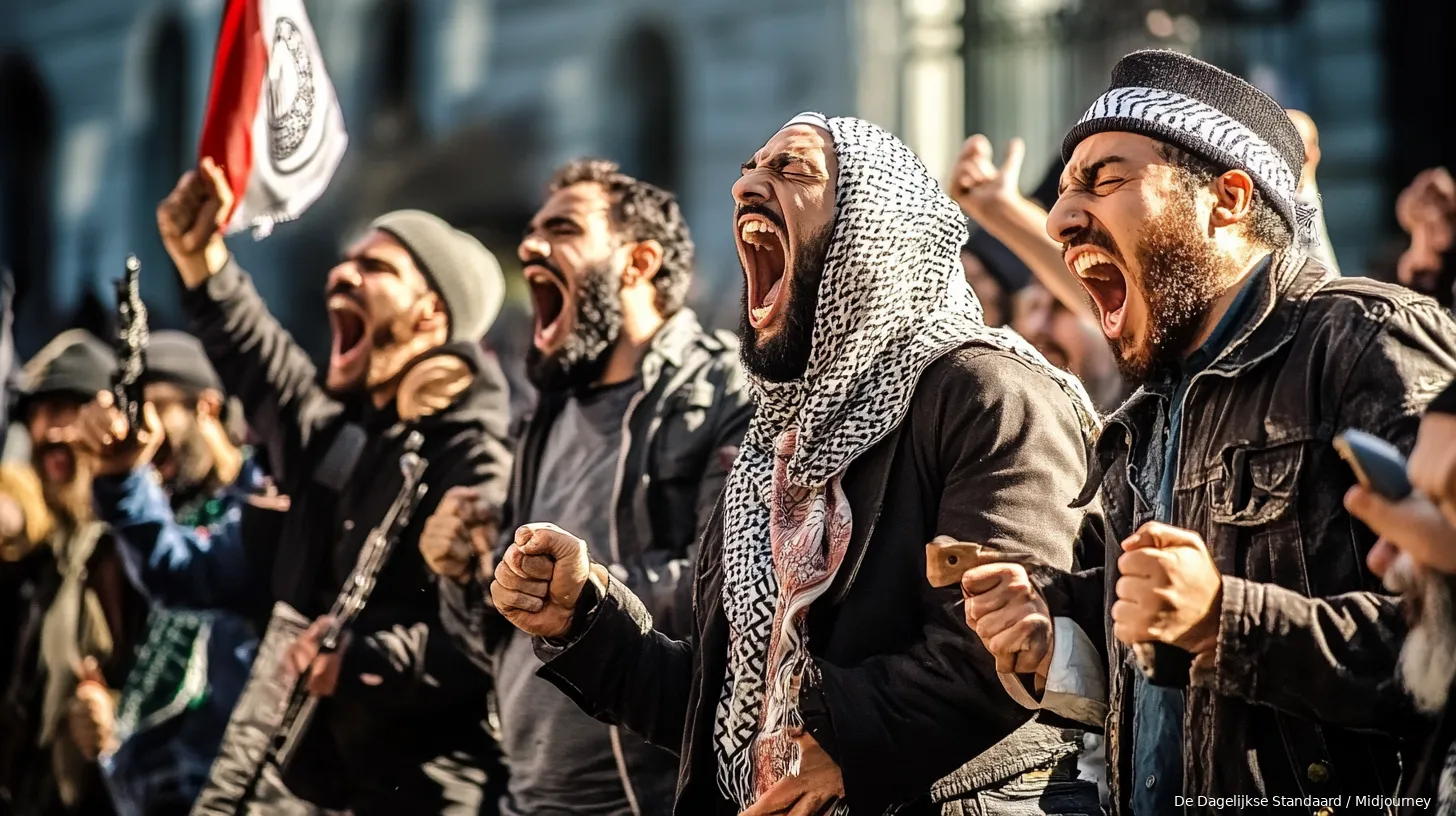 michaelvdgalien angry extremist muslims are shouting and scre 44ac7b79 5443 4e28 944c b546ce3d17d5 0