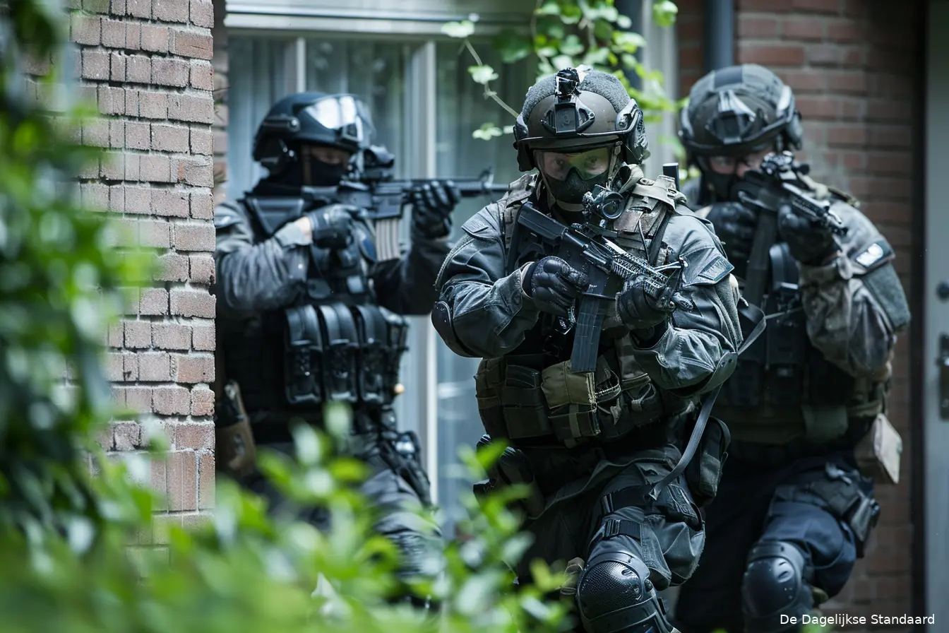 politie inval terrorisme misdaad
