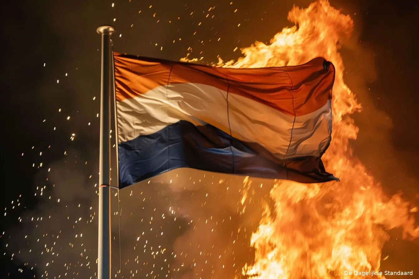 vlag vlammen