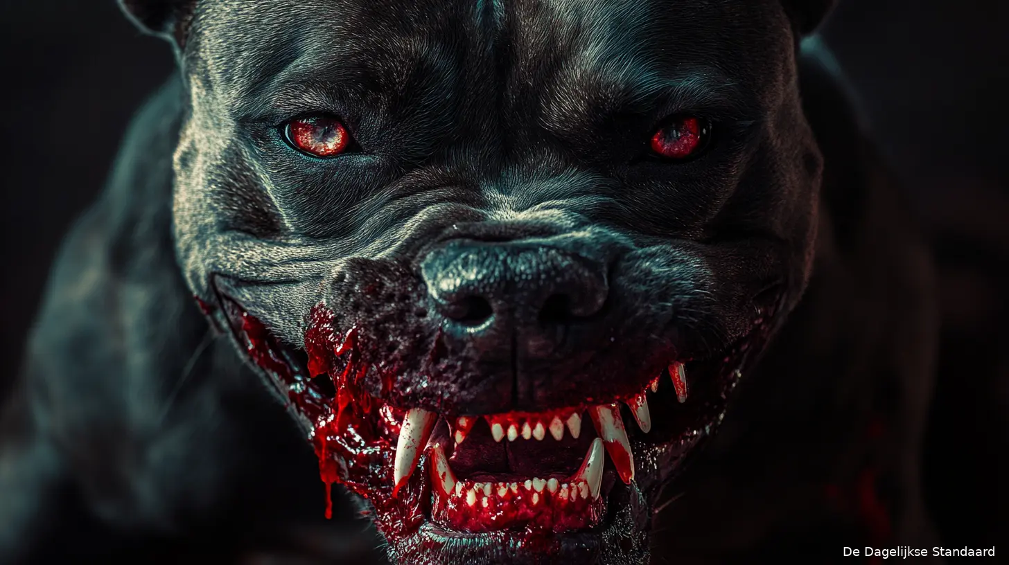 michaelvdgalien an angry pitbull with blood on its mouth ar 653a4832 f1b1 44b9 88a5 b2ffd8189b0e 2