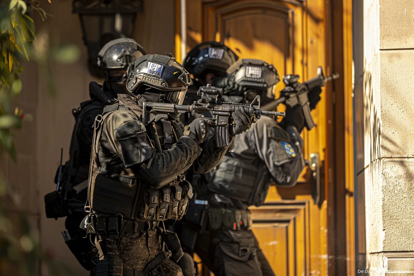 politie inval terrorisme misdaad 4