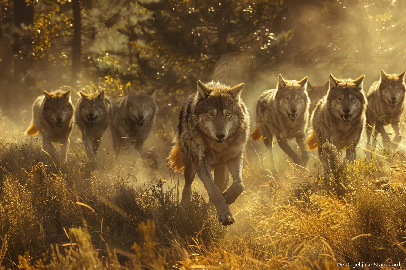 michaelvdgalien an ultrarealistic photo of a pack of wolves a 58424c1a 9ea6 4ff6 87a8 5fc8211cba32 1