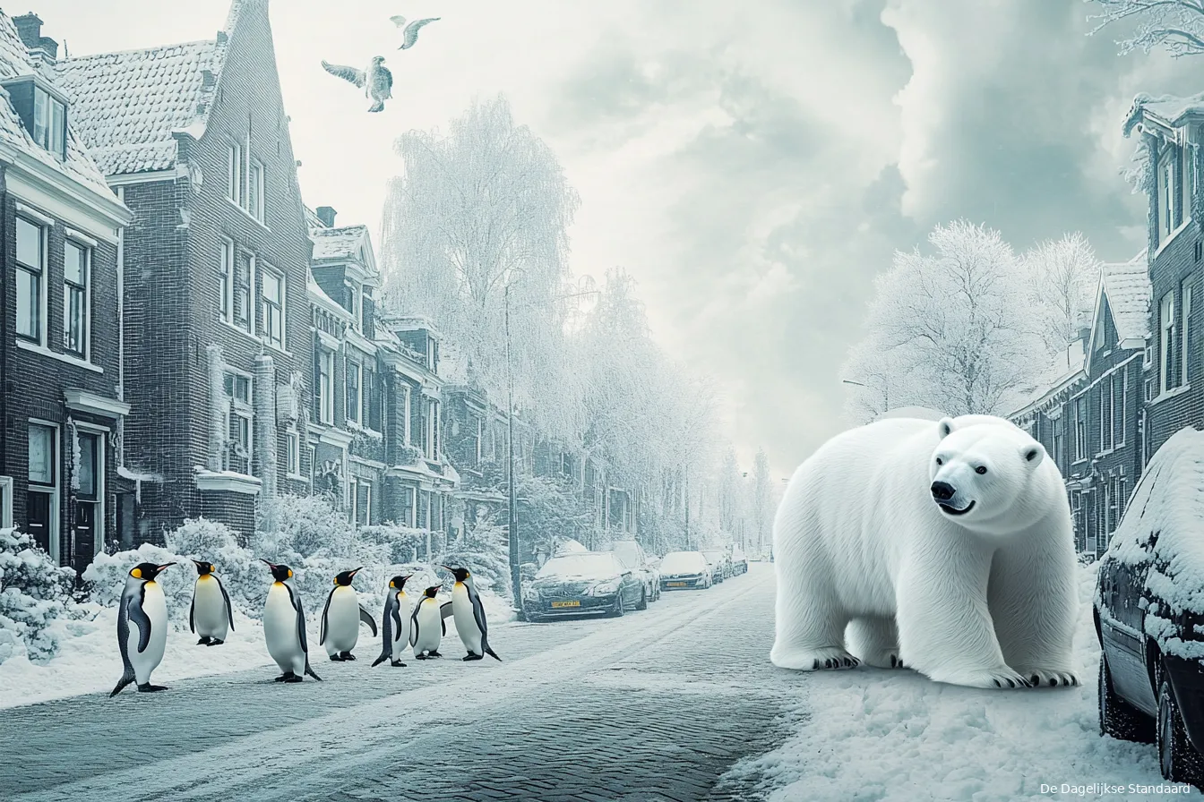 michaelvdgalien two polar bears and 4 penguins are partying o a5a14843 75c5 4bfd bf8f 5c0dfce55aca 2