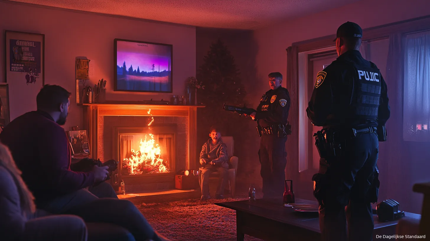 michaelvdgalien a family is heating up a nice fire place in t 30d439ad 50a2 4e35 b4df 8b5e82fb0326 0