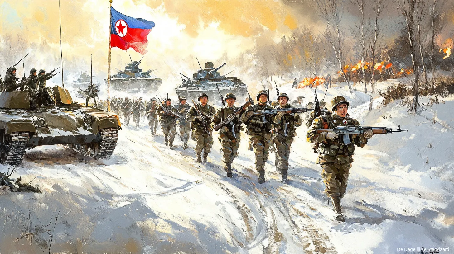 michaelvdgalien north korean soldiers are on the march with r 302fcfd2 fefb 4673 b276 1f199d012283 1