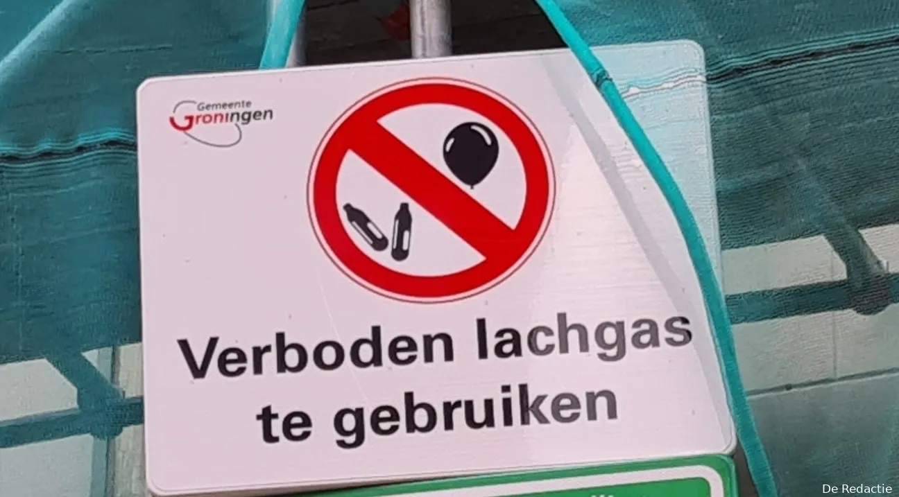 lachgas verbod eigen foto