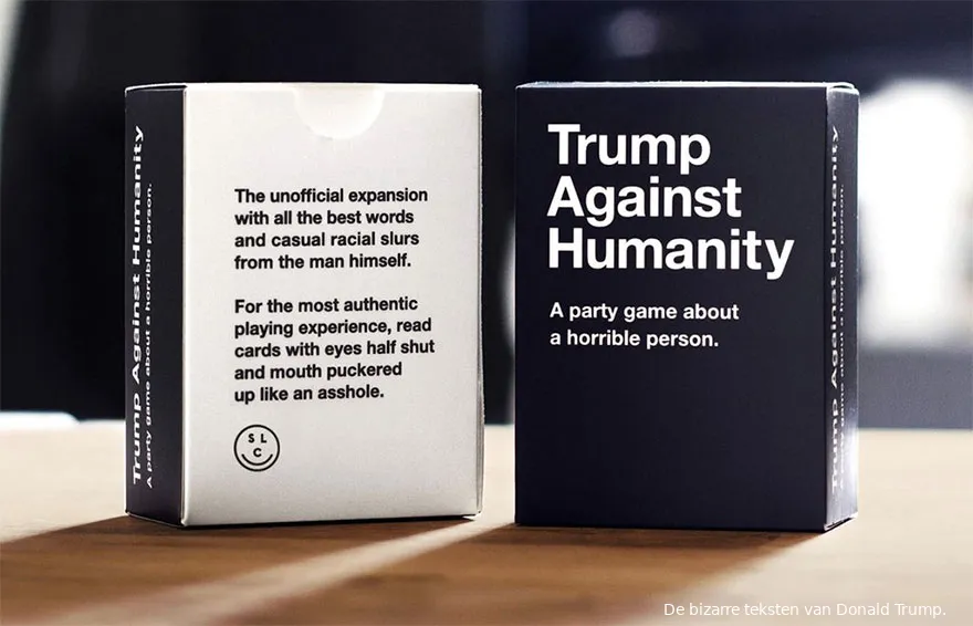 trump against humanity party game sid lee collective 10