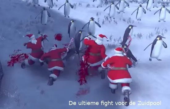 santa vs pingu