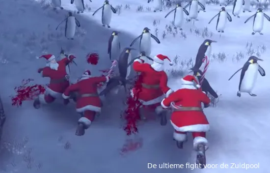 santa vs pingu