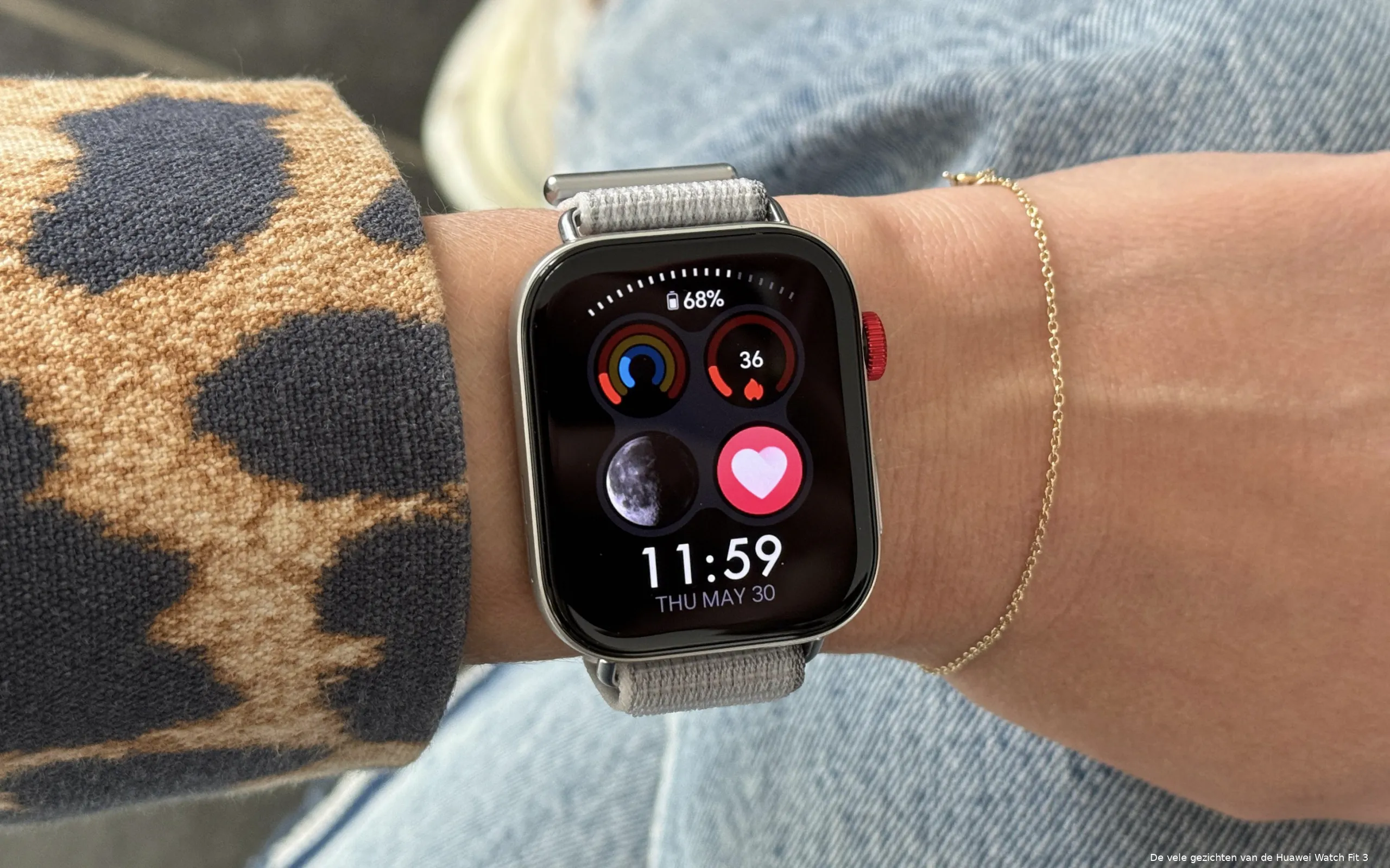 huawei watch fit 3 lifetsyle liggend