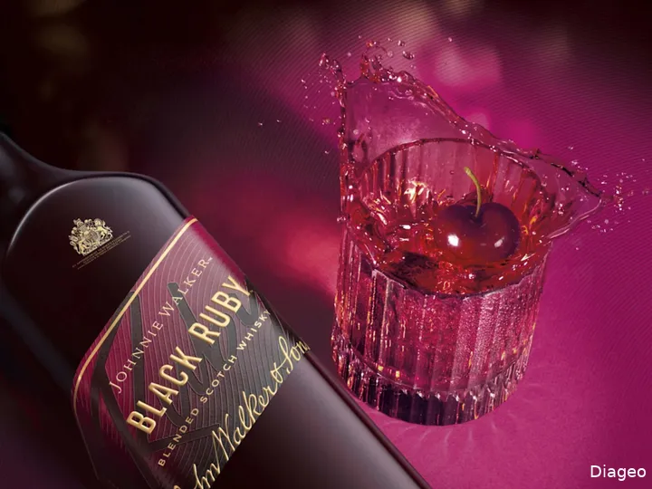 Johnnie Walker Black Ruby RTD whisky