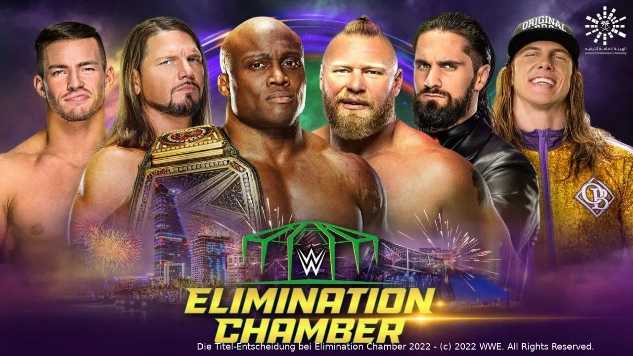 wwe elimination chamber 2022
