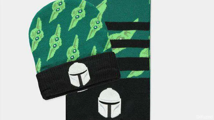 beanie sjaal giftset the mandalorian difuzed 01f1651245236