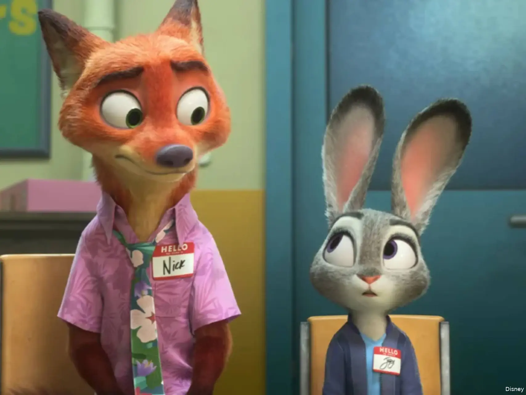 Zootopia Nick and Judy