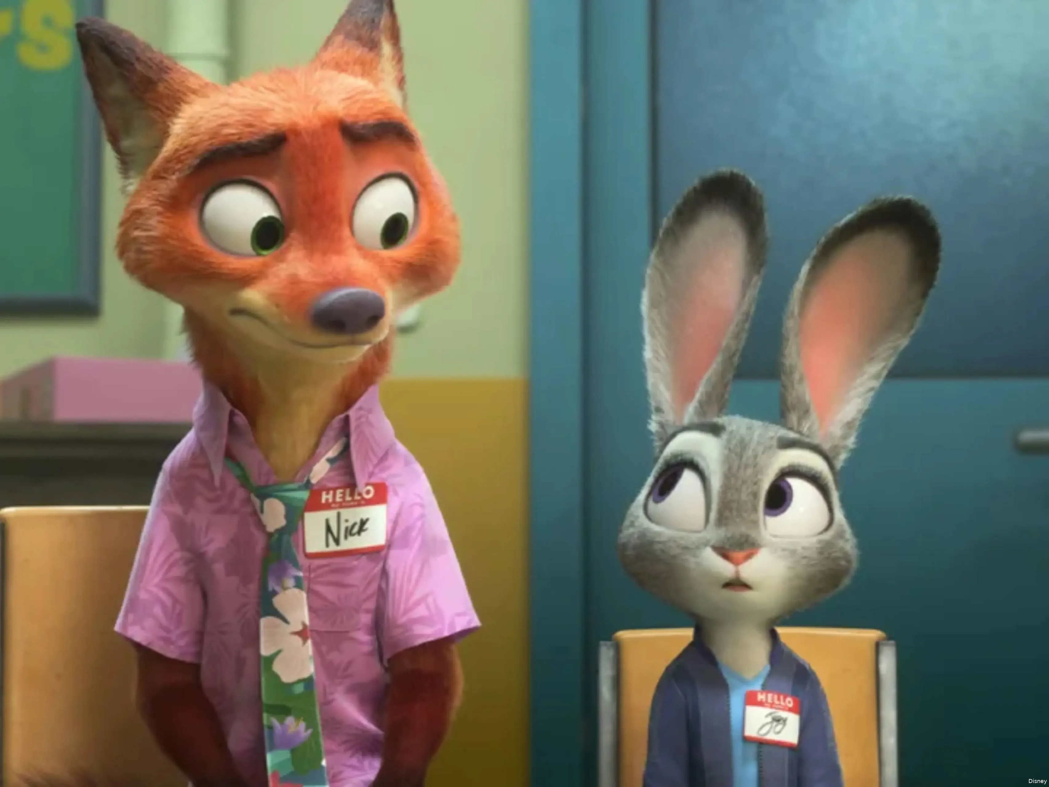 Zootopia Nick and Judy