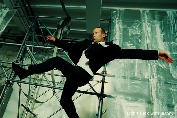 every jason statham kick