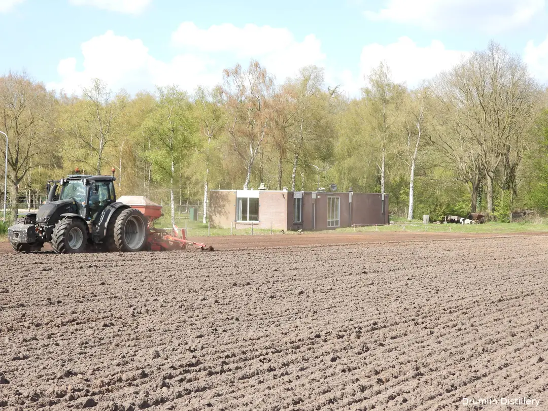 Drumlin akkers afstand