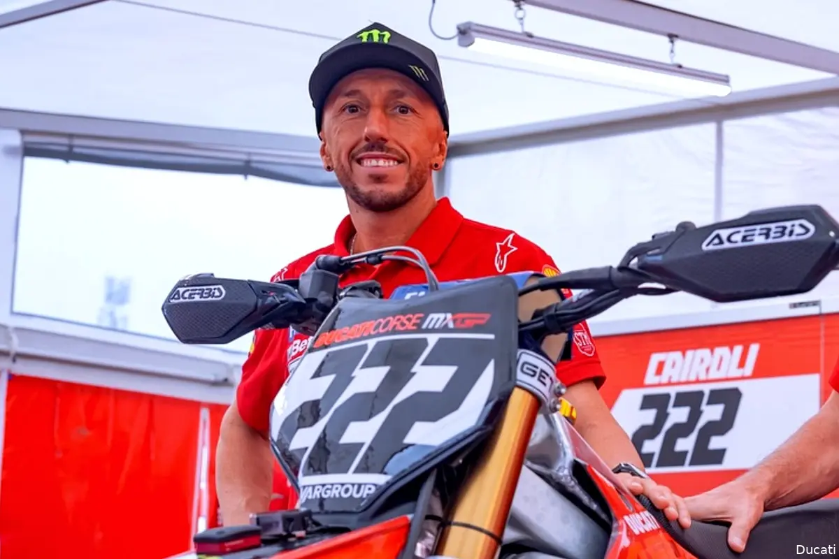 tony cairoli box ducati mx factory team