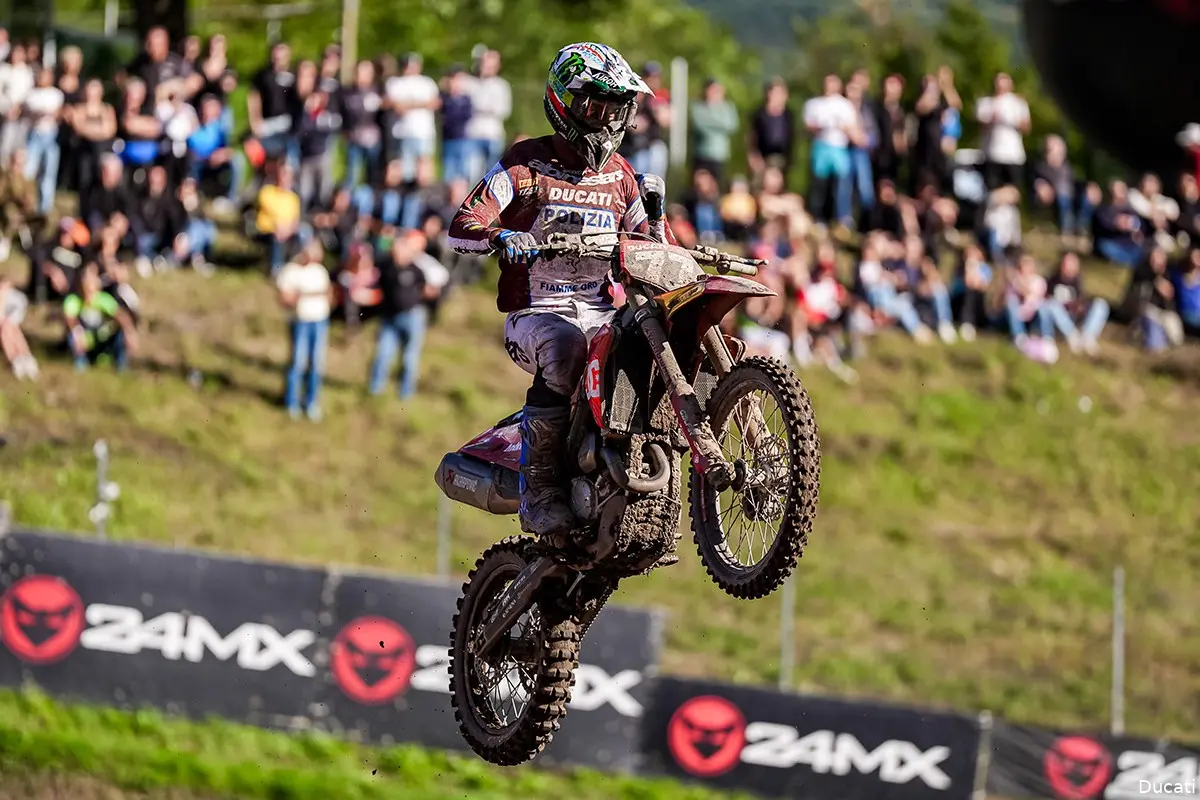alessandro lupino ducati desmo250 mx arco di trento 2025