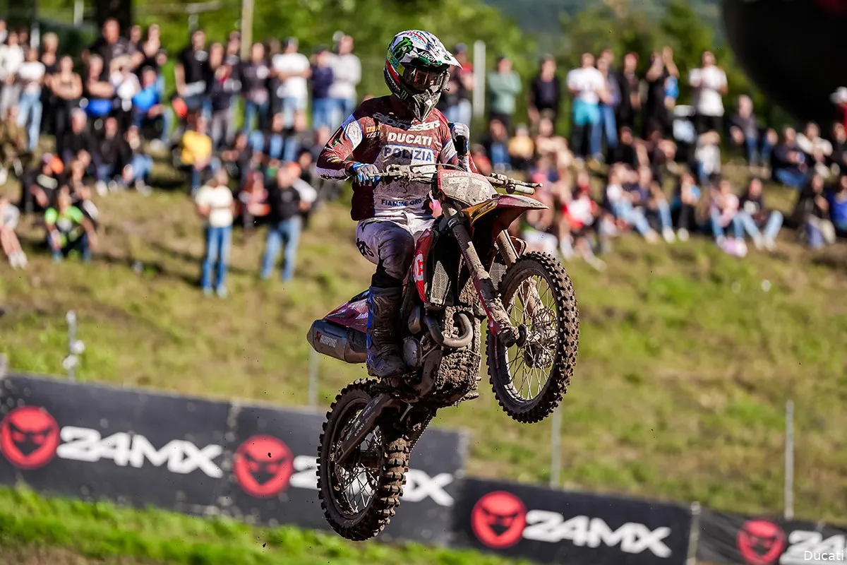 alessandro lupino ducati desmo250 mx arco di trento 2025