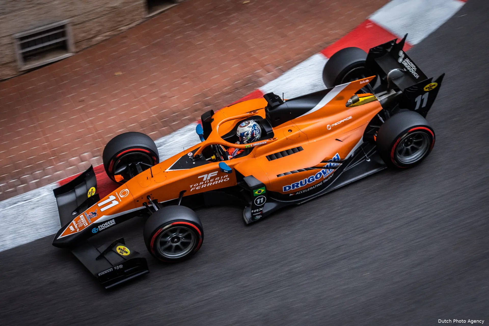 Drugovich MP Motorsport auto close Monaco 2022