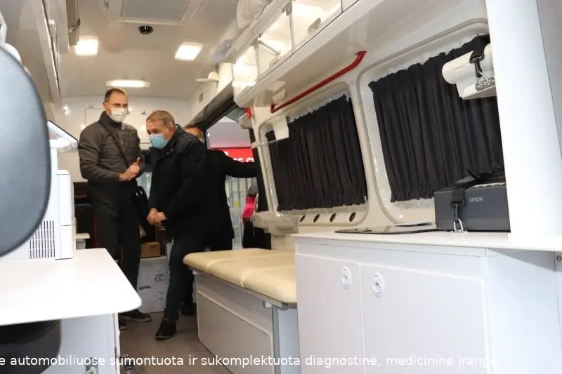 alytaus rajono pspc dviejuose specializuotuose automobiliuose sumontuota ir sukomplektuota diagnostine medicinine iranga viename dirbs odontologas