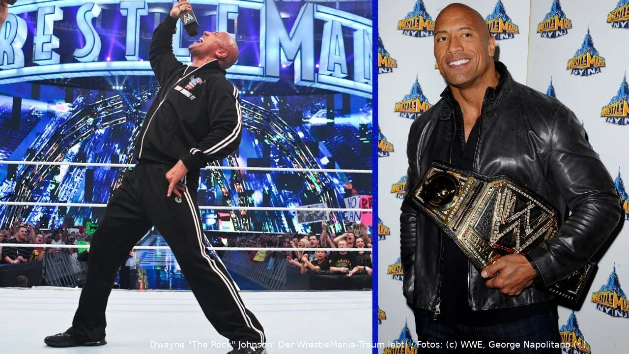 wwe wrestlemania therock