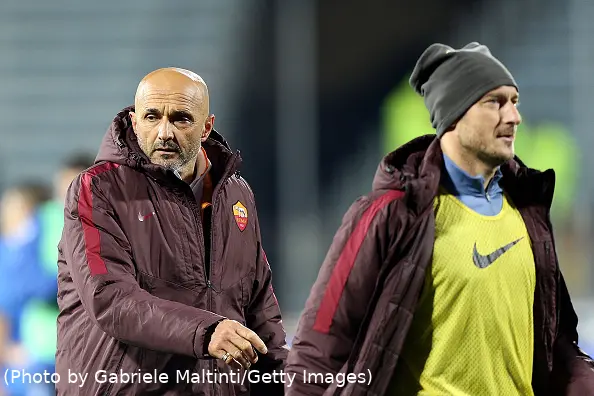spalletti totti empoli roma