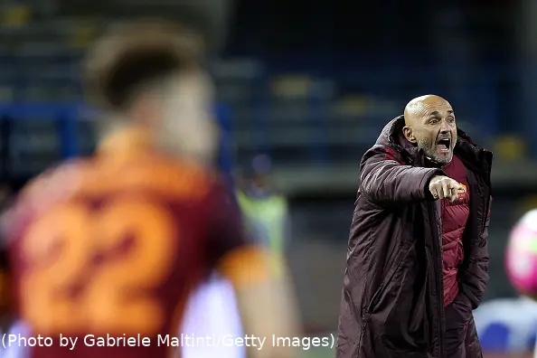 spalletti urla el shaarawy sfondo empoli roma