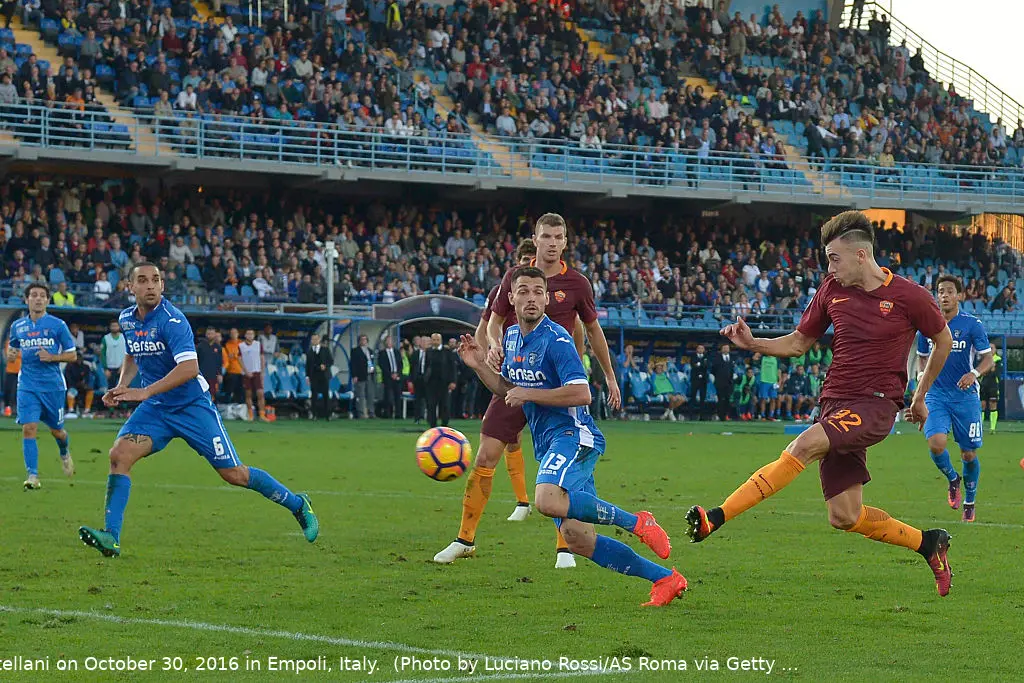 el shaarawy tiro al volo empoli roma