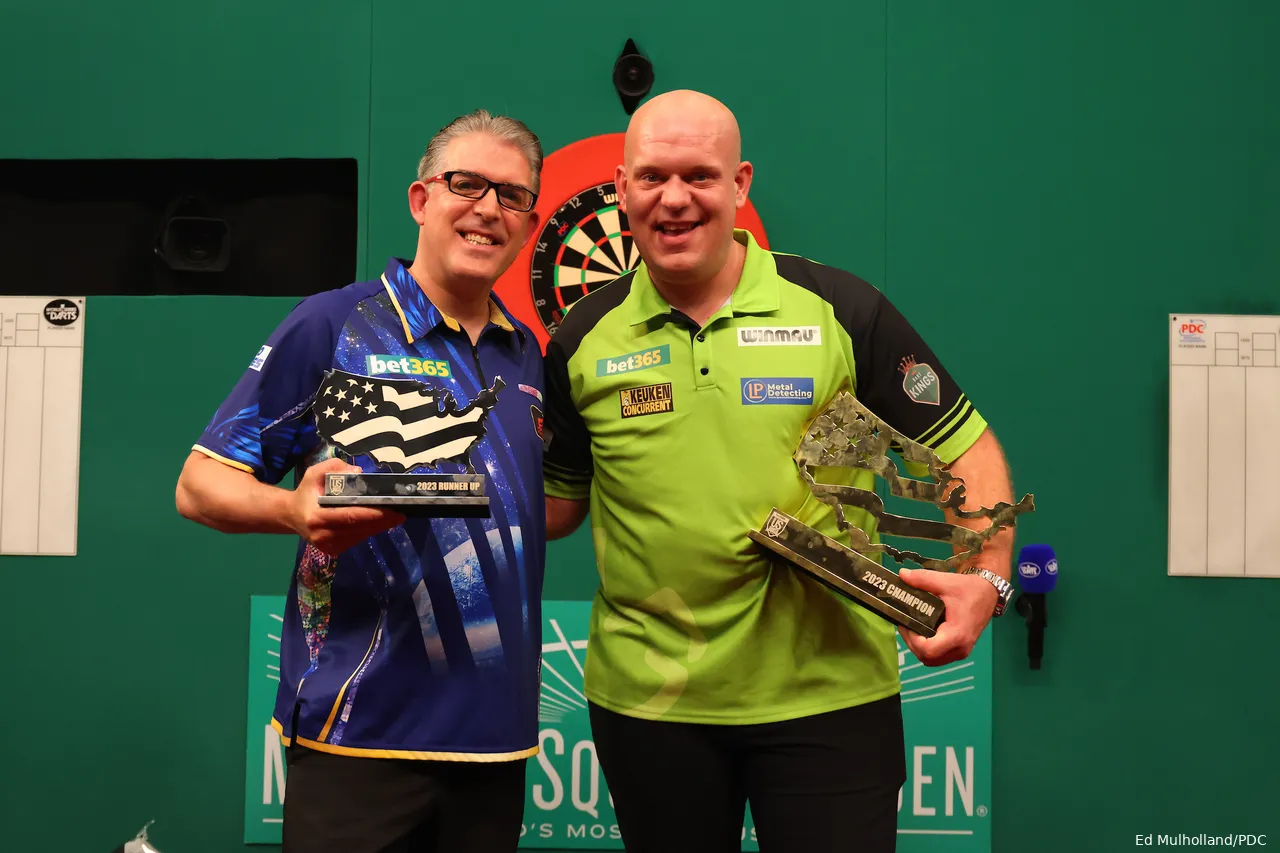 Michael van Gerwen defeated Jeff Smith last year who in a shock result reached the final.