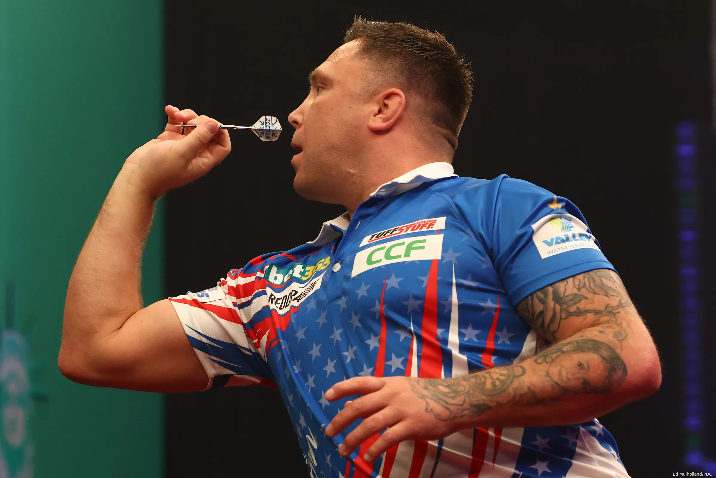 gerwyn price r1 us darts masters 1