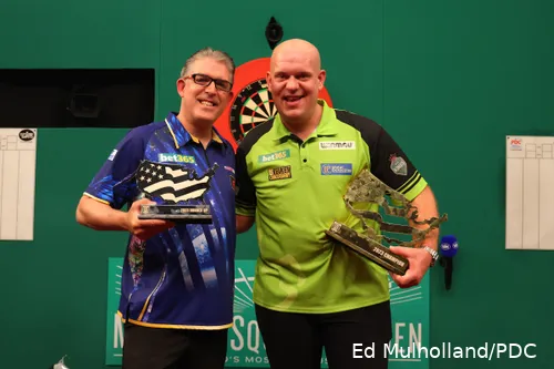 Michael van Gerwen defeated Jeff Smith last year who in a shock result reached the final.