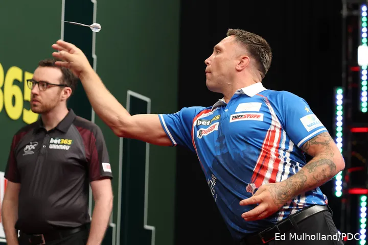 Gerwyn Price bei den US Darts Masters 2026