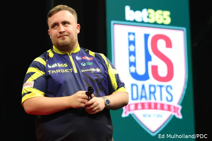 Luke Littler bei den US Darts Masters 2026