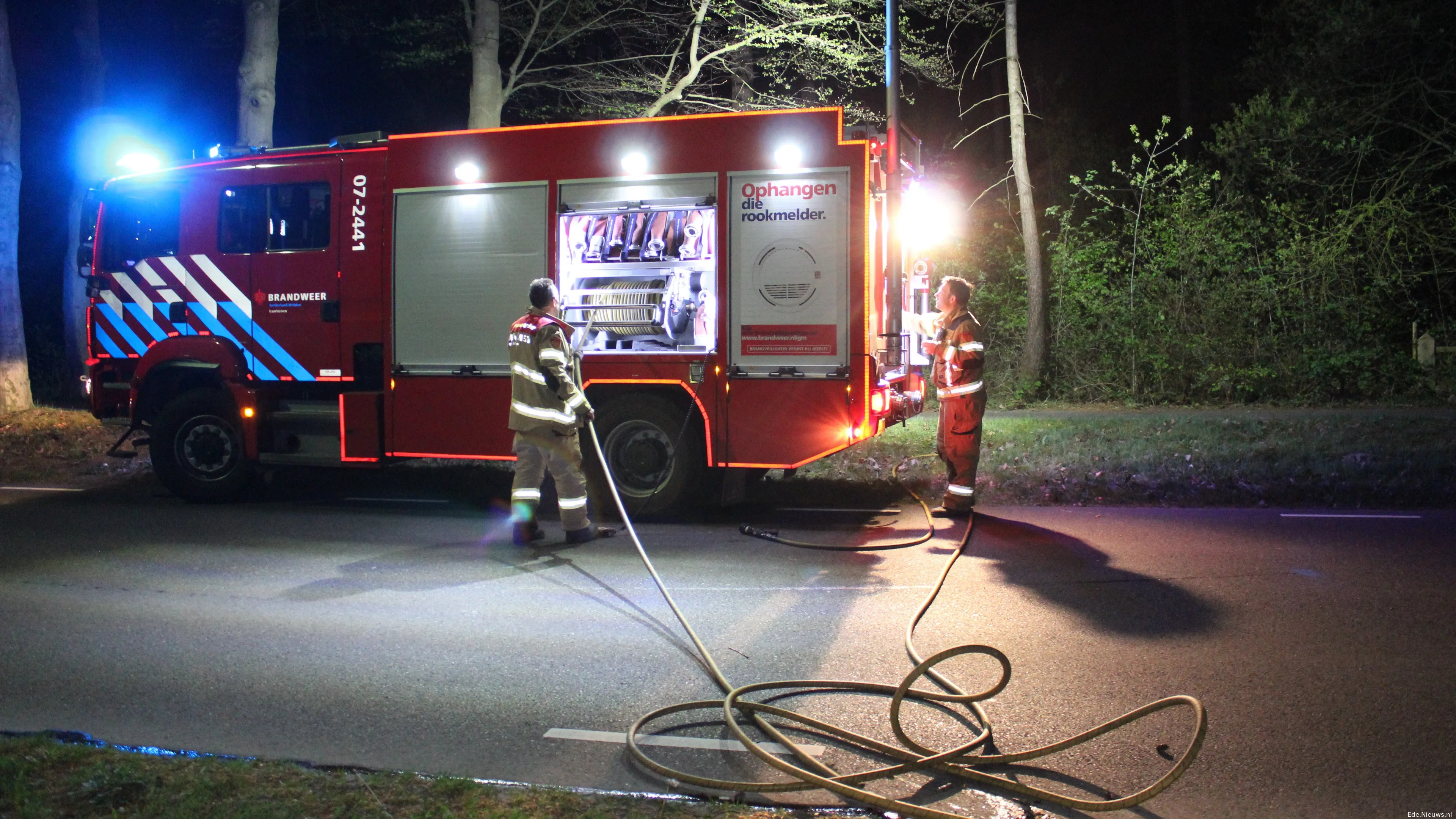 brandweer lunteren 20 april 2020 bosbrand ede noord