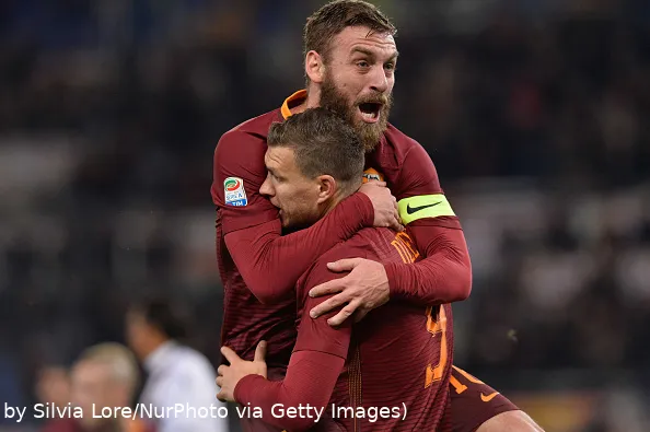 de rossi dzeko 2