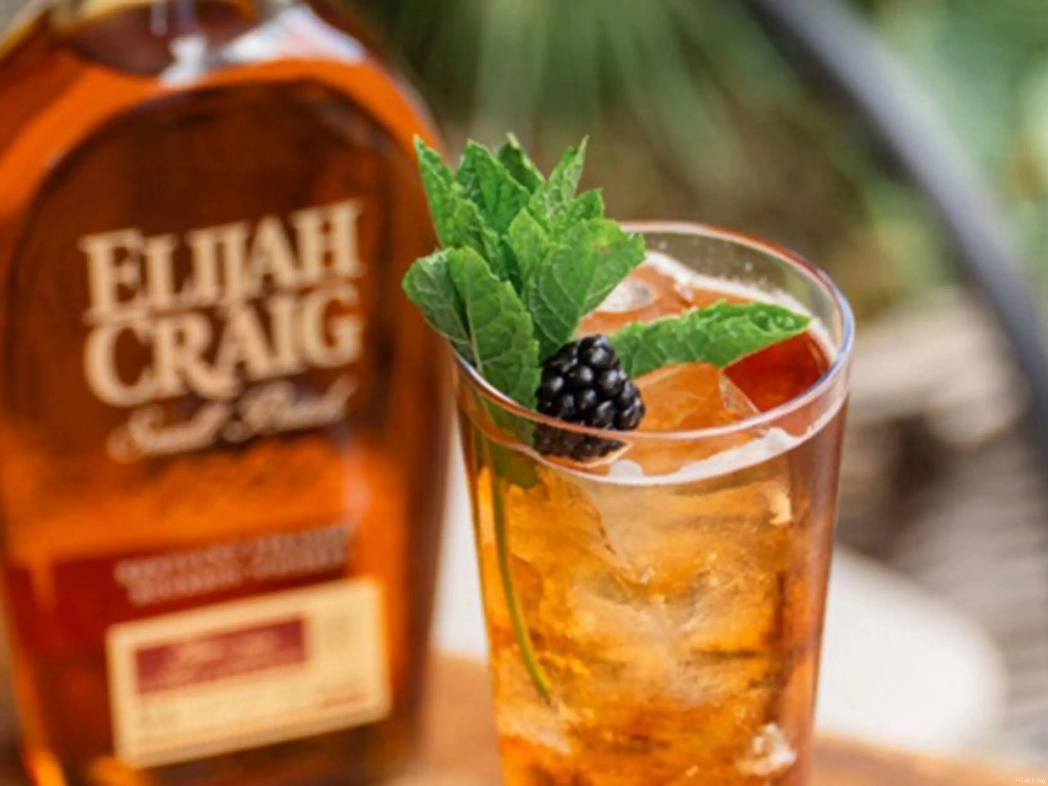 Elijah Craig Summer Buck cocktail
