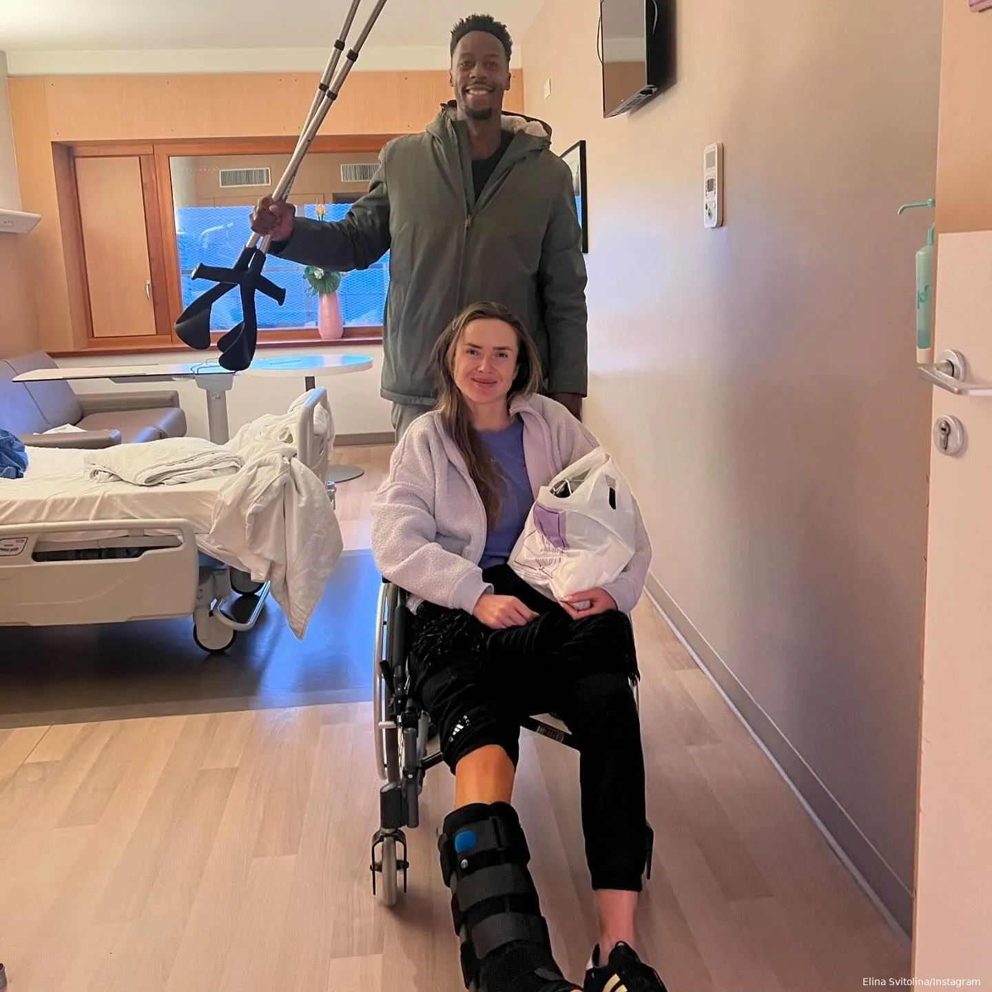 svitolina after surgery in september 2024 with gael monfils