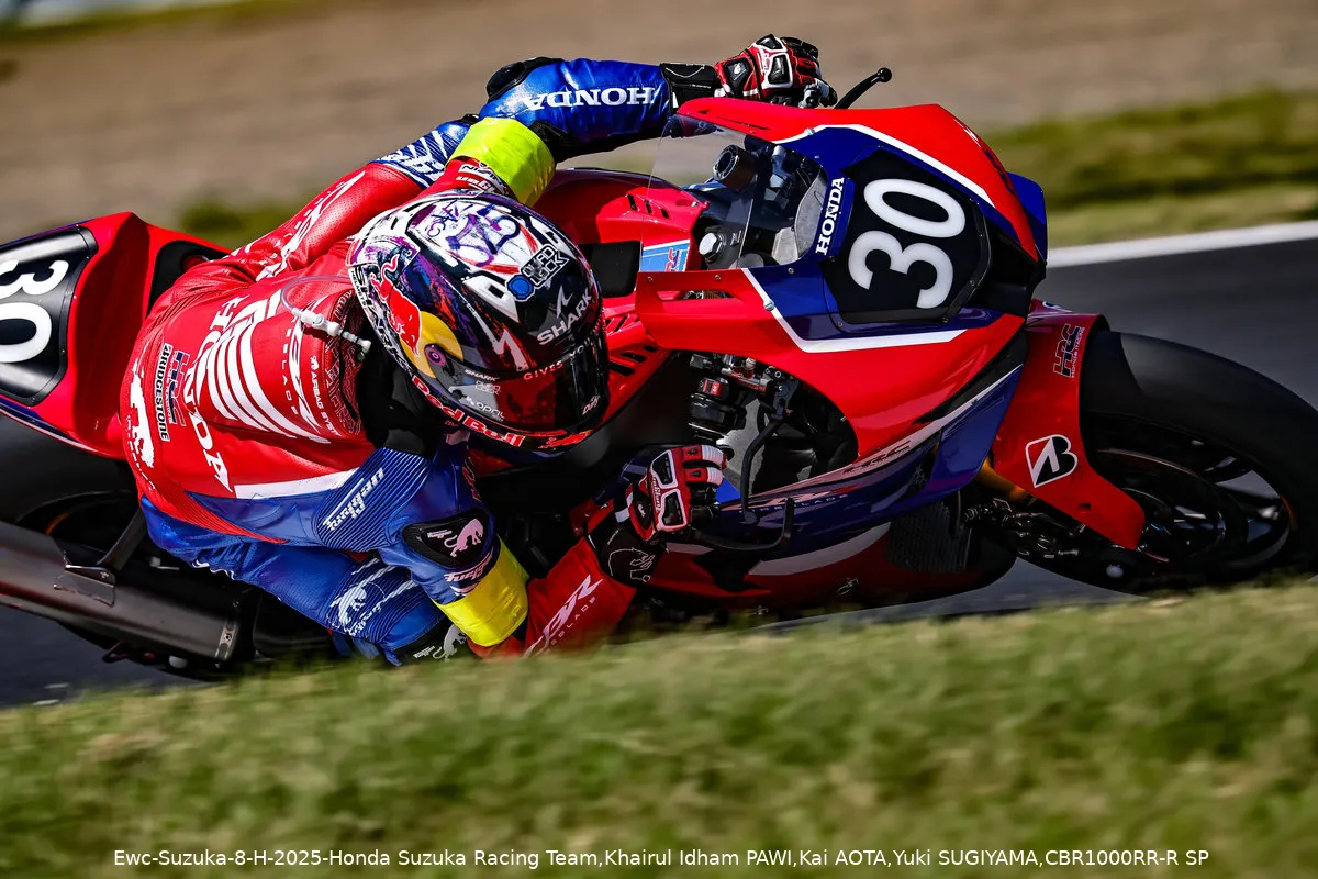 gs 011043 ewc suzuka 8 h 2025 honda suzuka racing team result
