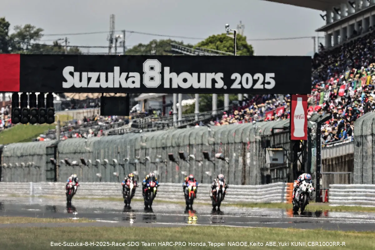 fw 038237 ewc suzuka 8 h 2025 race sdg team harc pro honda result