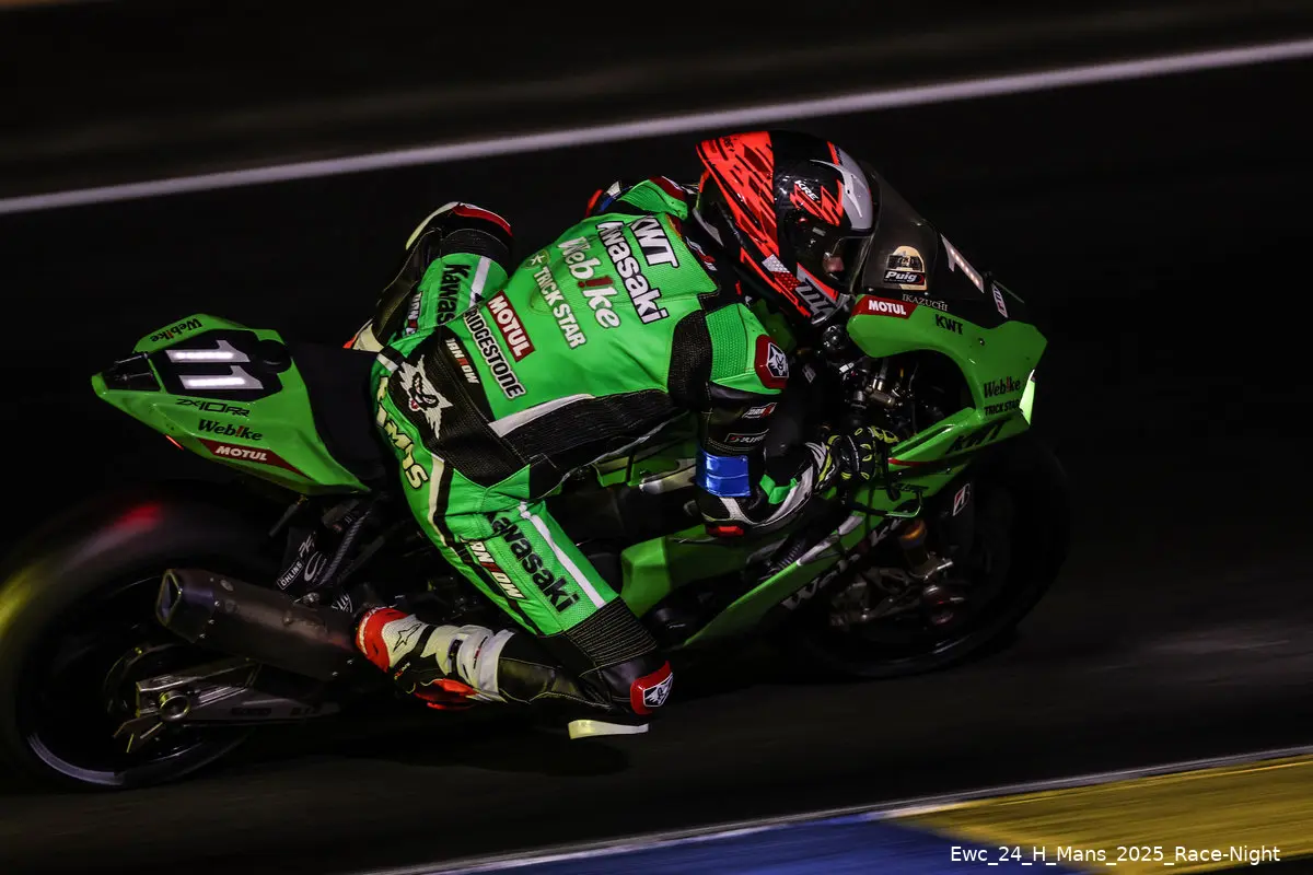 w0055607 ewc 24 h mans 2025 race night result