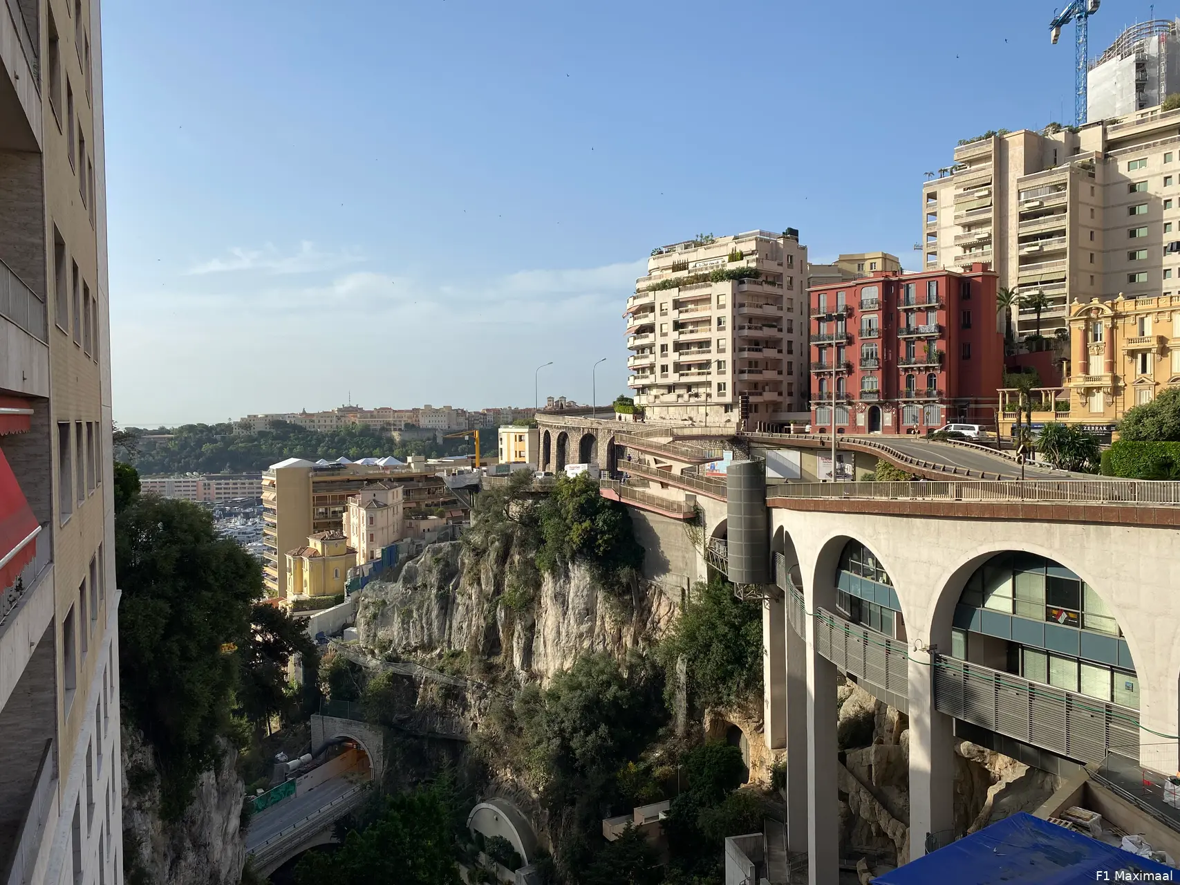 Monaco ligt er mooi bij