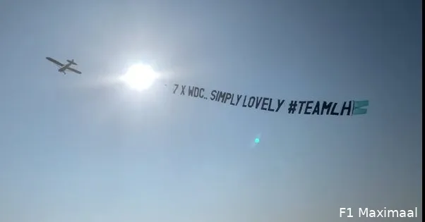 Hamilton vliegtuig fan nederland