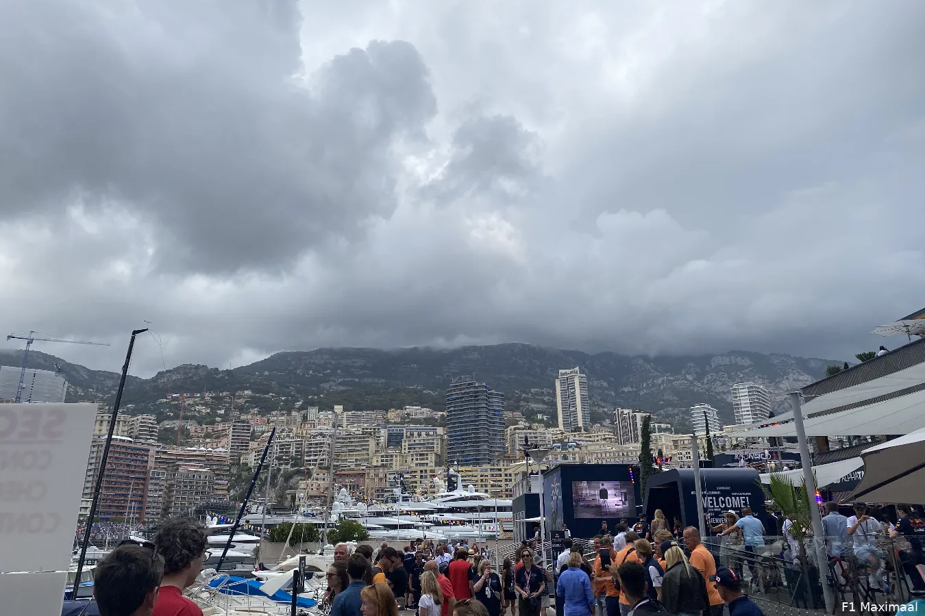 Donkere wolken Monaco 2022